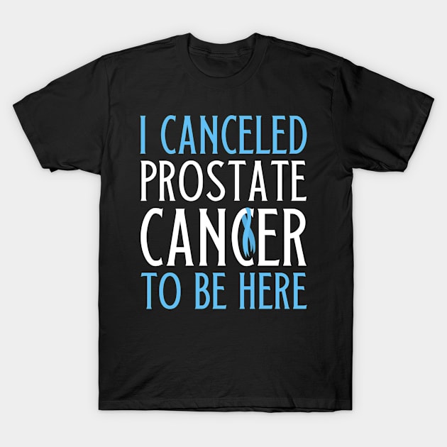 Prostate Cancer Survivor T-Shirt by TheBestHumorApparel